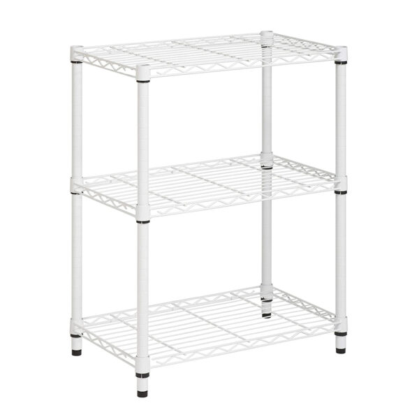 Estanteria de 3 niveles / Blanca (90 x 70 x 35)