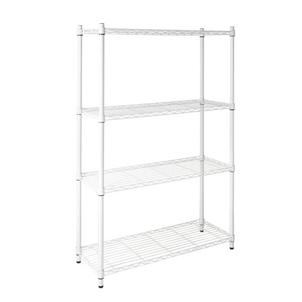 Estanteria de 4 niveles / Blanca (120 x 72 x 35)