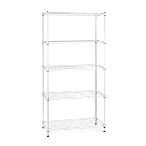 Estanteria de 5 niveles / Blanca (180 x 70 x 35)