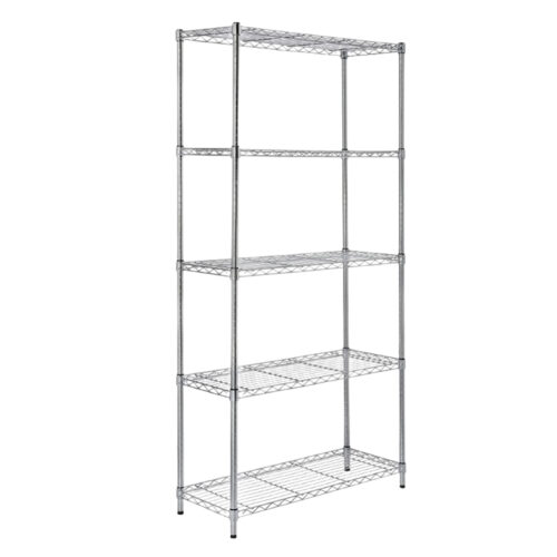 Estanteria de 5 niveles / Cromo (180 x 70 x 35)