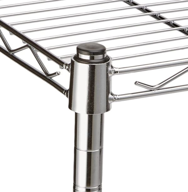 Estanteria de 3 niveles / Cromo (90 x 72 x 35)