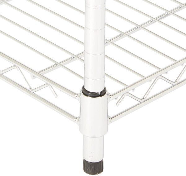 Estanteria de 3 niveles / Cromo (90 x 72 x 35)