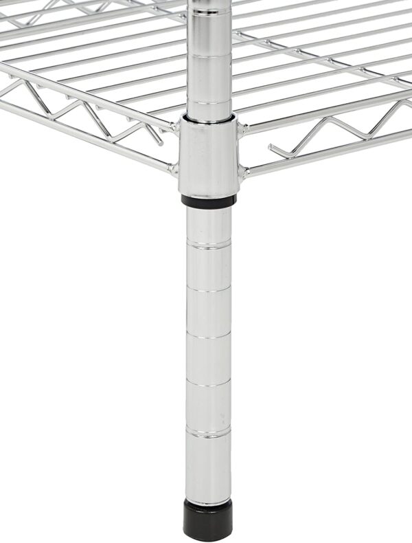 Estanteria de 4 niveles / Cromo (120 x 70 x 35)