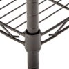 Estanteria de 4 niveles / Negra (120 x 72 x 35)